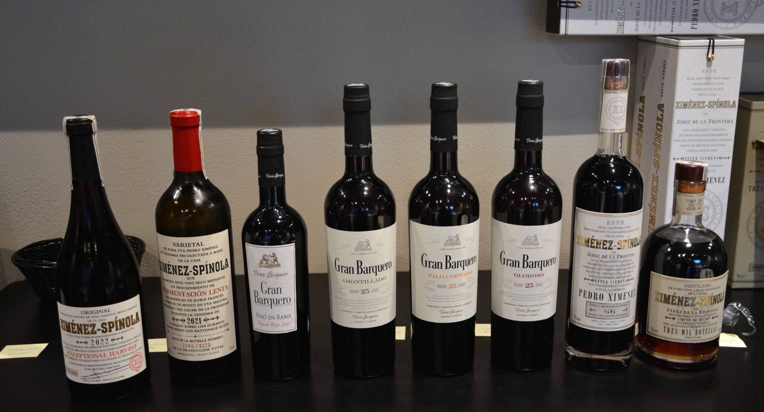 FOTOS TAST DE VINS OLOROSOS